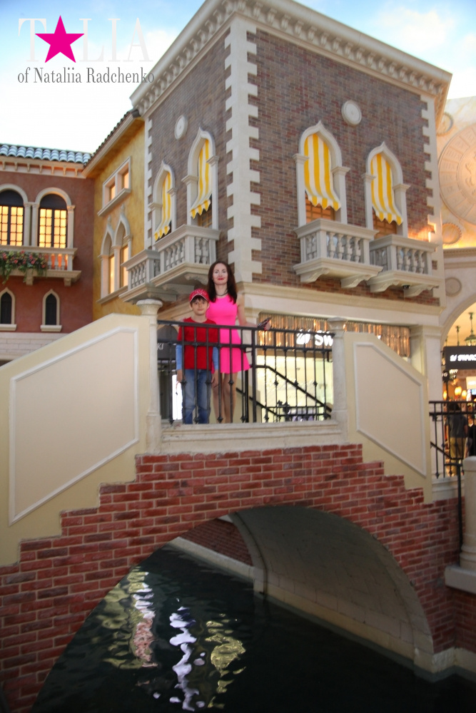 Каналы Венеции в отеле The Venetian в Лас Вегасе, Невада, США